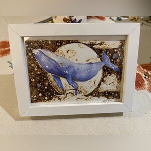 Space Whale Art Piece